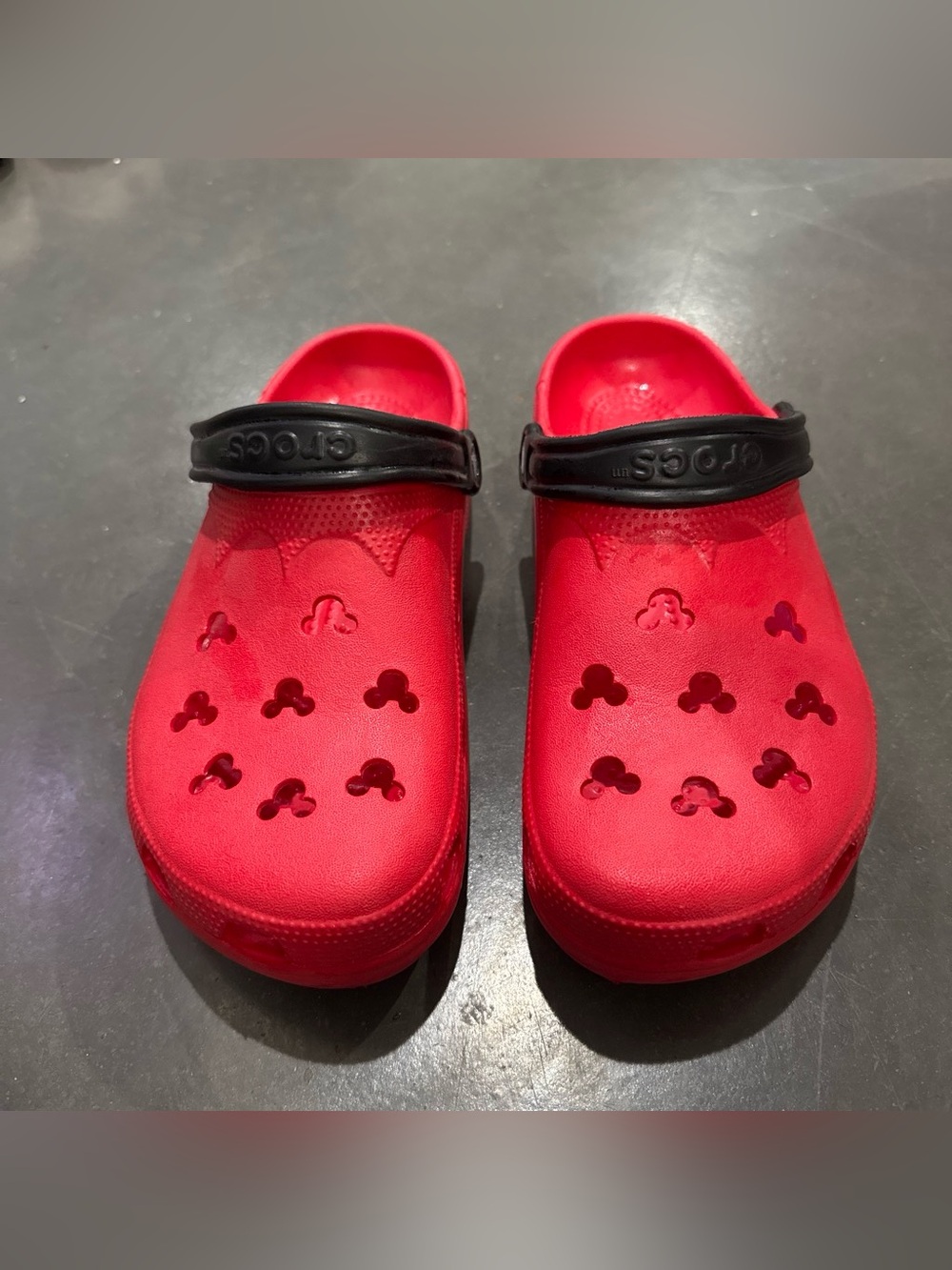 Disney Park Mickey Crocs